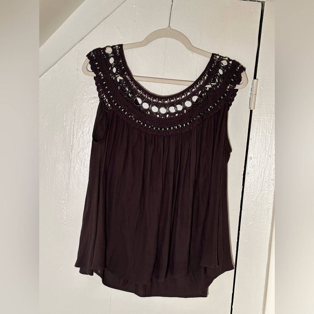 Black summery free people top